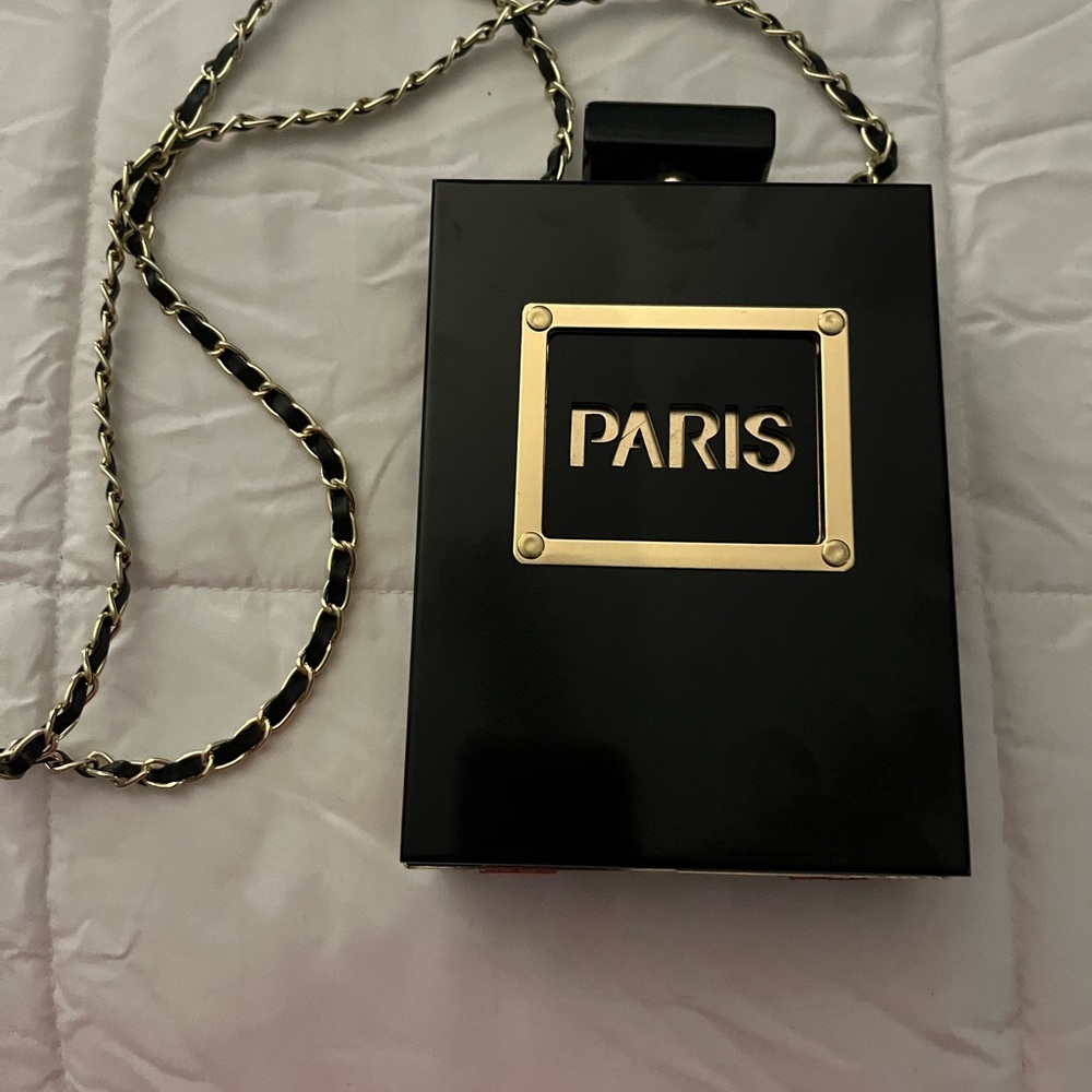 Purse looks like a perfume bottle